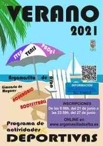 Regresan las actividades de verano del área de Deportes de Argamasilla de Alba