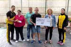 El Club de Atletismo entrega 740 euros recogidos en la II Carrera Virtual Solidaria de Argamasilla de Alba