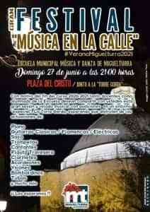 Gran Festival «Música en la calle» este domingo 27 de junio en Miguelturra