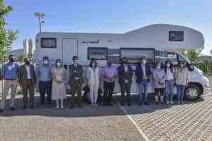 Inauguradas las nuevas áreas de autocaravanas de Retuerta del Bullaque y Alcoba de los Montes