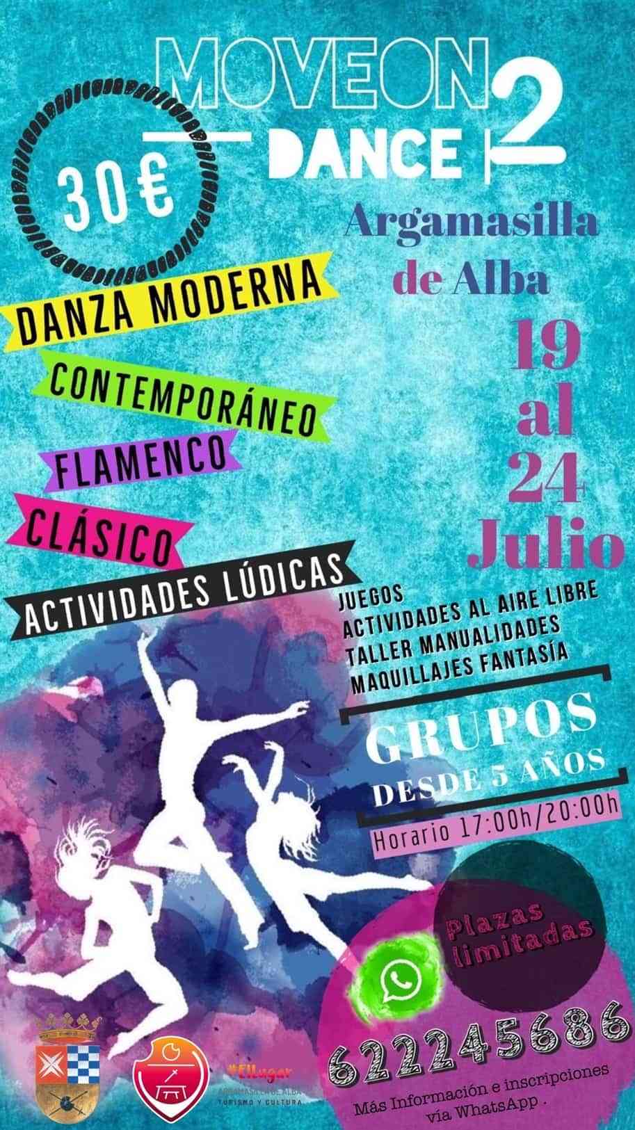 Abierta la inscripción para el taller ‘Moveon 2 Dance’ 1 Moveon 2 Dance - Abierta la inscripción para el taller ‘Moveon 2 Dance’