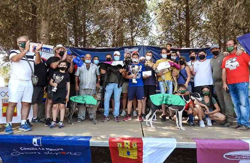 Satisfactoria celebración de hermandad en el I Campeonato de Galgos en Recta de Castilla-La Mancha