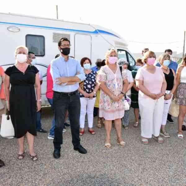 Puerto Lápice ha inaugurado su área de autocaravanas, una de las mayores de la provincia