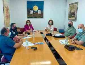 La subdelegada del Gobierno preside la Junta Local de Seguridad ante las fiestas patronales de Argamasilla de Calatrava