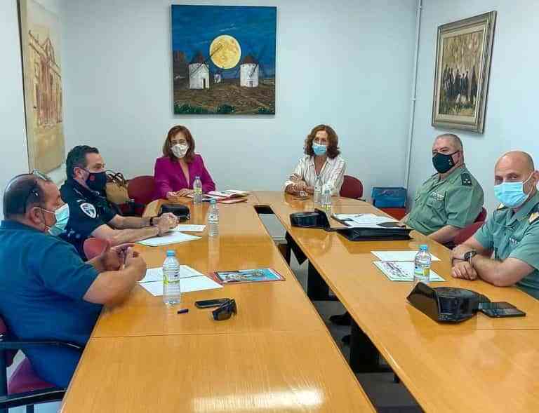 La subdelegada del Gobierno preside la Junta Local de Seguridad ante las fiestas patronales de Argamasilla de Calatrava