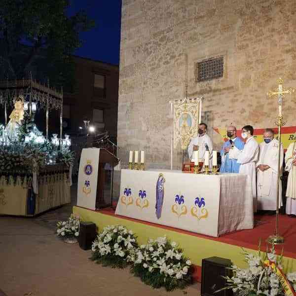 Argamasilla de Alba celebra el día de su patrona con una misa de acción de gracias