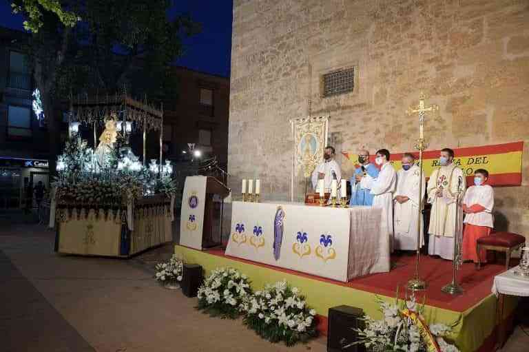 Argamasilla de Alba celebra el día de su patrona con una misa de acción de gracias