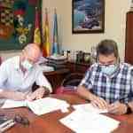 Firmaron el contrato de concesión para prestar el servicio de comedor escolar municipal