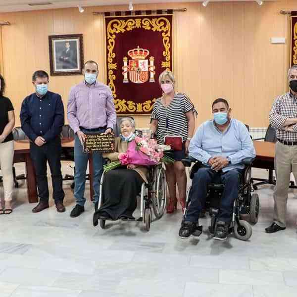 Argamasilla de Calatrava homenajea a Máxima Gómez Novalbos como la persona de más edad