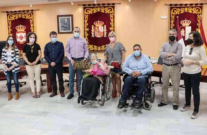 Argamasilla de Calatrava homenajea a Máxima Gómez Novalbos como la persona de más edad