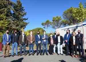 Inaugurada esta mañana el área de servicio de autocaravanas de Almadén
