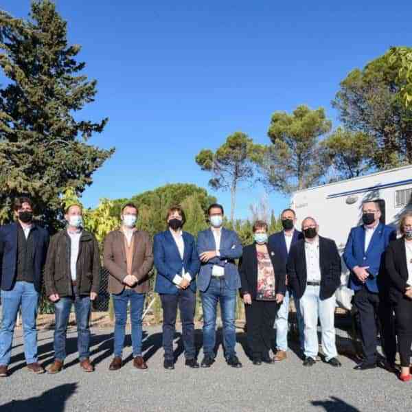 Inaugurada esta mañana el área de servicio de autocaravanas de Almadén