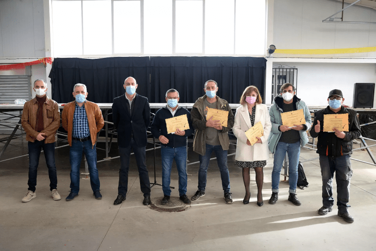 Reconocimiento a los trabajadores que han cumplido 25 años de servicio público en el Ayuntamiento