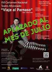 Aplazado el Festival de Teatro Aficionado “Viaje al Parnaso” en Argamasilla de Alba