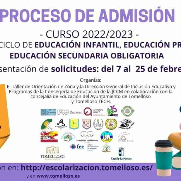 Charla informativa para familias de segundo ciclo de Infantil el 8 de febrero en el Centro Joven de Tomelloso