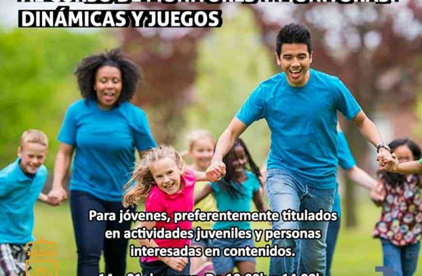 Taller gratuito de recursos para monitores y monitoras dinámicas en el Espacio Joven de Ciudad Real el 14 y 21 de mayo