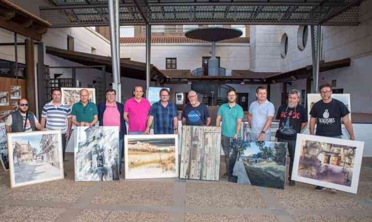 Miguel Carlos Montesinos gana el VIII Concurso de Pintura Rápida “El lugar de La Mancha” de Argamasilla de Alba
