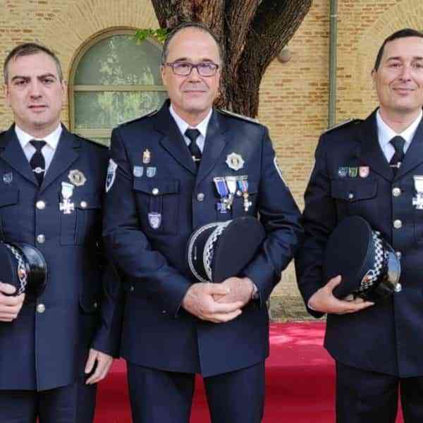 Condecorados dos agentes de la Policía Local de Argamasilla de Alba