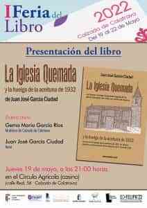 Juan José García Ciudad protagonista del primer día de la Feria del Libro de Calzada de Calatrava