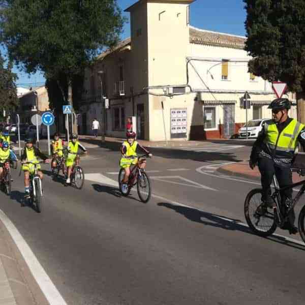 Con las prácticas de circulación en el PIT finalizan las XIII Jornadas de Educación Vial Escolar en Argamasilla de Alba
