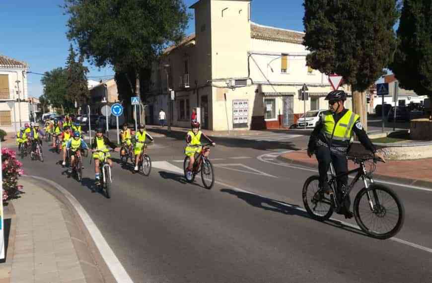 Con las prácticas de circulación en el PIT finalizan las XIII Jornadas de Educación Vial Escolar en Argamasilla de Alba