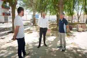 Argamasilla De Alba y la Diputación Provincial mejoran el Parque de las Acacias