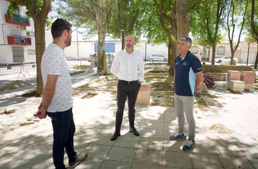 Argamasilla De Alba y la Diputación Provincial mejoran el Parque de las Acacias