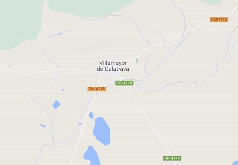 Un tiroteo obliga a cortar la CR-4116 entre Villamayor de Calatrava y Argamasilla de Calatrava