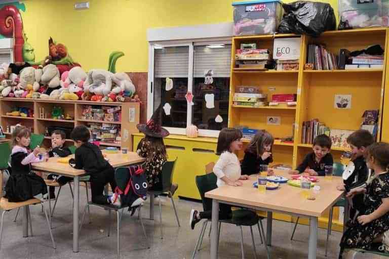 Inicio del curso en las Aulas Corresponsables de Pequeteca y Ludoteca