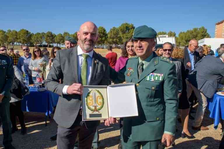 Argamasilla de Alba homenajea al Grupo Antiterrorista Rural que nació en 1979 en el entorno del Castillo de Peñarroya