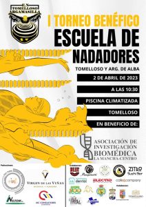 I Torneo Benéfico del Club de Natación Máster de Nadadores de Tomelloso y Argamasilla del Alba en Tomelloso el 2 de abril