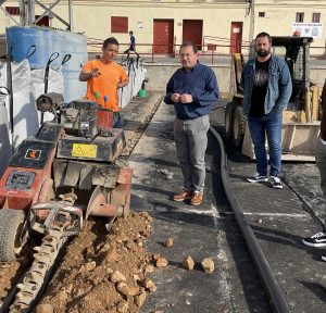Renovación de los campos anexos al estadio Sánchez Menor de Puertollano con una inversión de de 210.403,68 euros