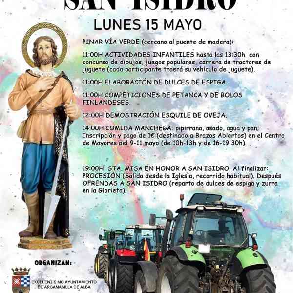 Argamasilla de Alba se prepara para celebrar la festividad de San Isidro Labrador