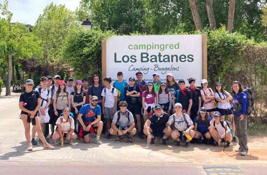 El IES Vicente Cano de Argamasilla de Alba realizó su tradicional acampada