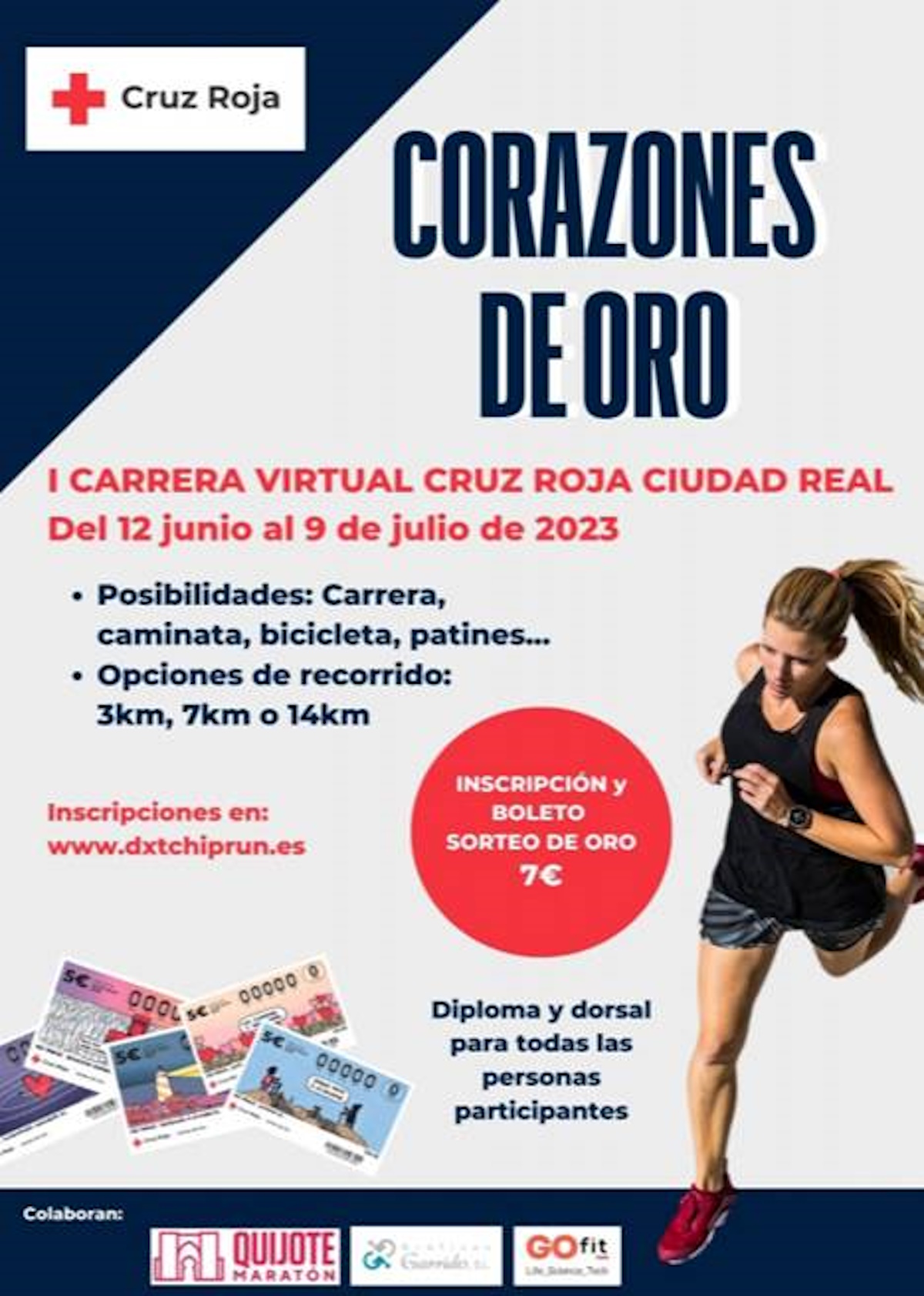 I Carrera Virtual “Corazones de Oro” de la Cruz Roja de Ciudad Real participa hasta el 15 de julio 1 carrera virtual corazones de oro ciudad real - I Carrera Virtual “Corazones de Oro” de la Cruz Roja de Ciudad Real participa hasta el 15 de julio