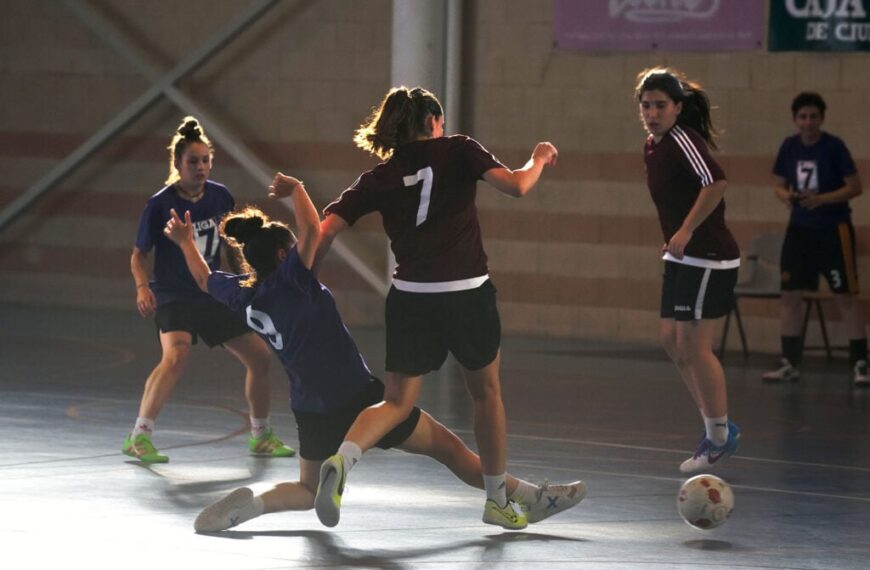 Maratón de fútbol sala femenino en Argamasilla de Alba
