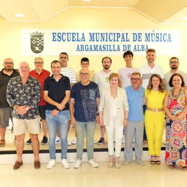 Entrega de diplomas del XXI Curso Internacional de Dirección de Bandas de Música en Argamasilla de Alba