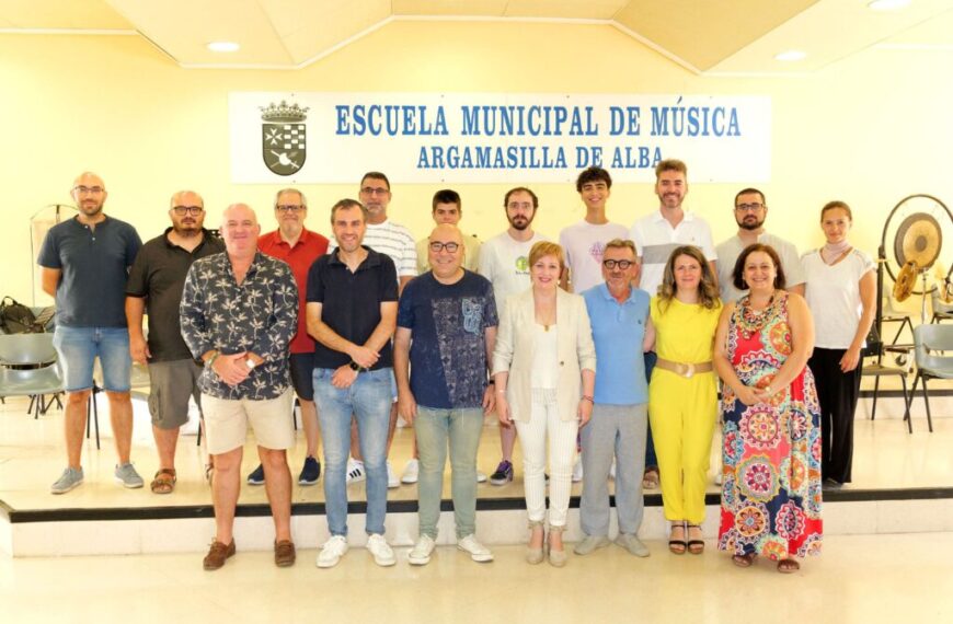 Entrega de diplomas del XXI Curso Internacional de Dirección de Bandas de Música en Argamasilla de Alba