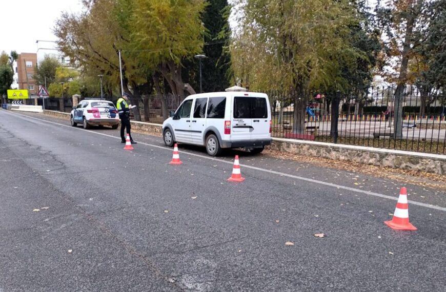 La Policía Local de Argamasilla de Alba se une a la campaña nacional contra la alcoholemia y drogas al volante