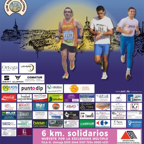 XXIV Media Maratón Alcázar de San Juan Memorial Mariano Rivas Rojano el 1 de octubre del Circuito de Carreras de Ciudad Real 2023