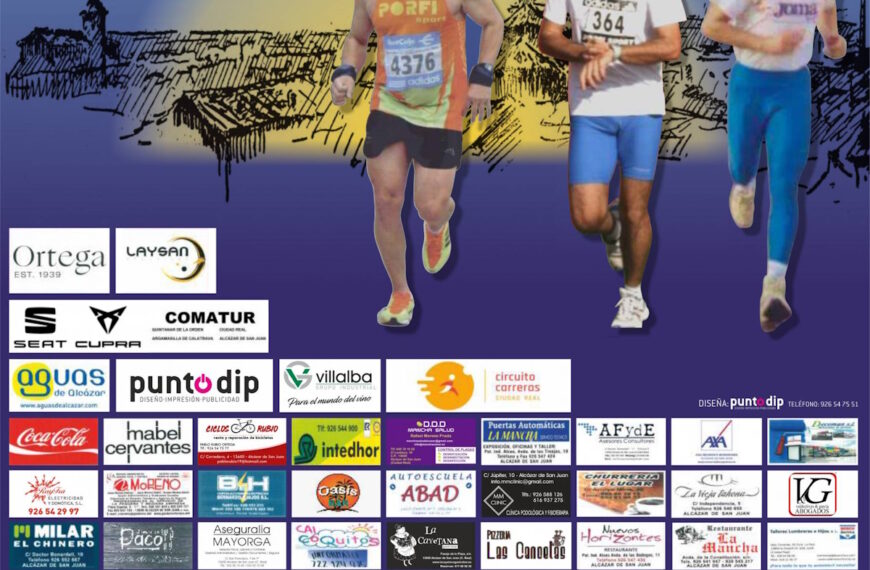 XXIV Media Maratón Alcázar de San Juan Memorial Mariano Rivas Rojano el 1 de octubre del Circuito de Carreras de Ciudad Real 2023