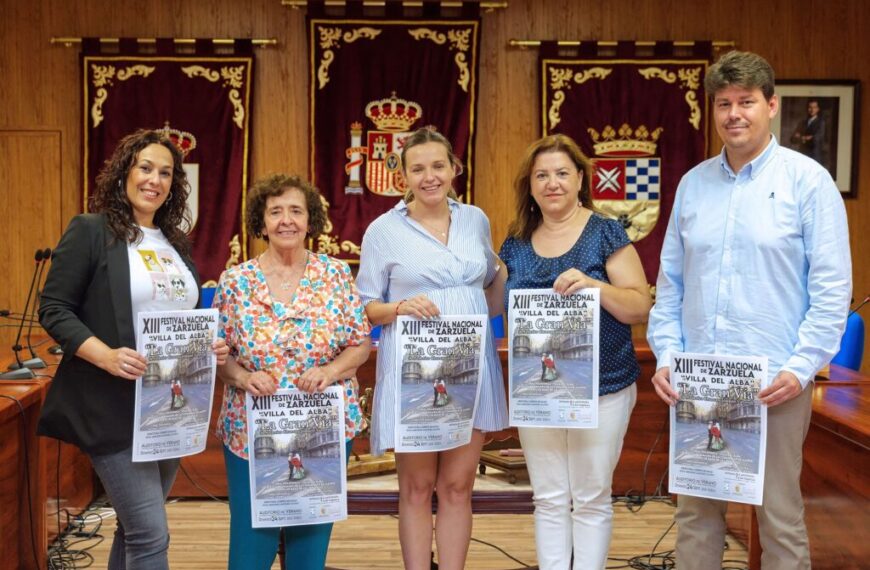 El domingo 24 de septiembre regresa el XIII Festival Nacional de Zarzuela «Villa del Alba»