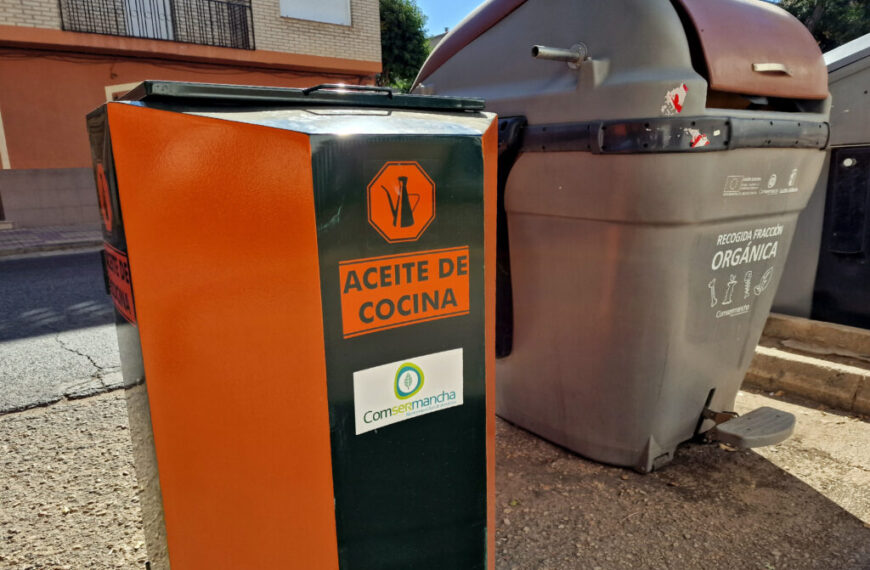 La Concejalía de Medioambiente anima a utilizar los nuevos contenedores de recogida de aceite vegetal usado