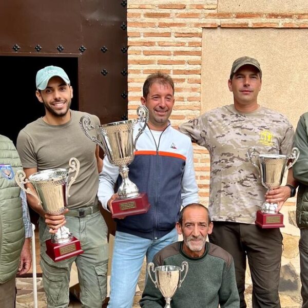 Rafael Martínez Velert, campeón provincial de caza menor con perro en Ciudad Real