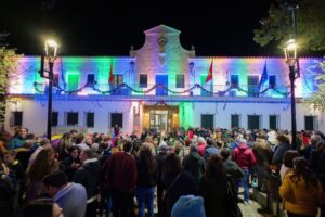 Argamasilla de Alba da la bienvenida a la Navidad con el encendido de las luces navideñas
