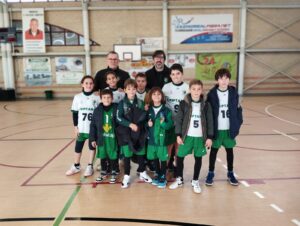 Buen fin de semana para los equipos de la Escuela de Baloncesto de Criptana