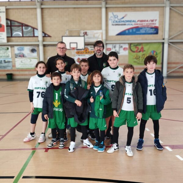 Buen fin de semana para los equipos de la Escuela de Baloncesto de Criptana