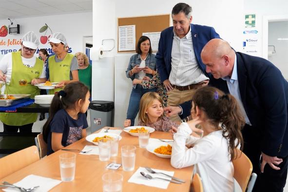 El Gobierno de Castilla-La Mancha asegura el comedor escolar en Navidad a 592 familias en Ciudad Real