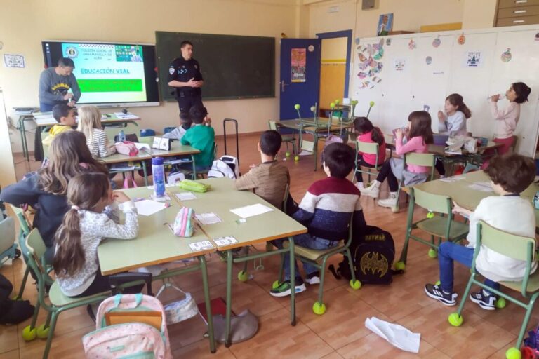 La Policía Local de Argamasilla de Alba impulsa la educación vial en los centros educativos