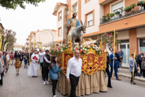 Argamasilla de Alba celebra la procesión inaugural de ‘La Borriquilla’